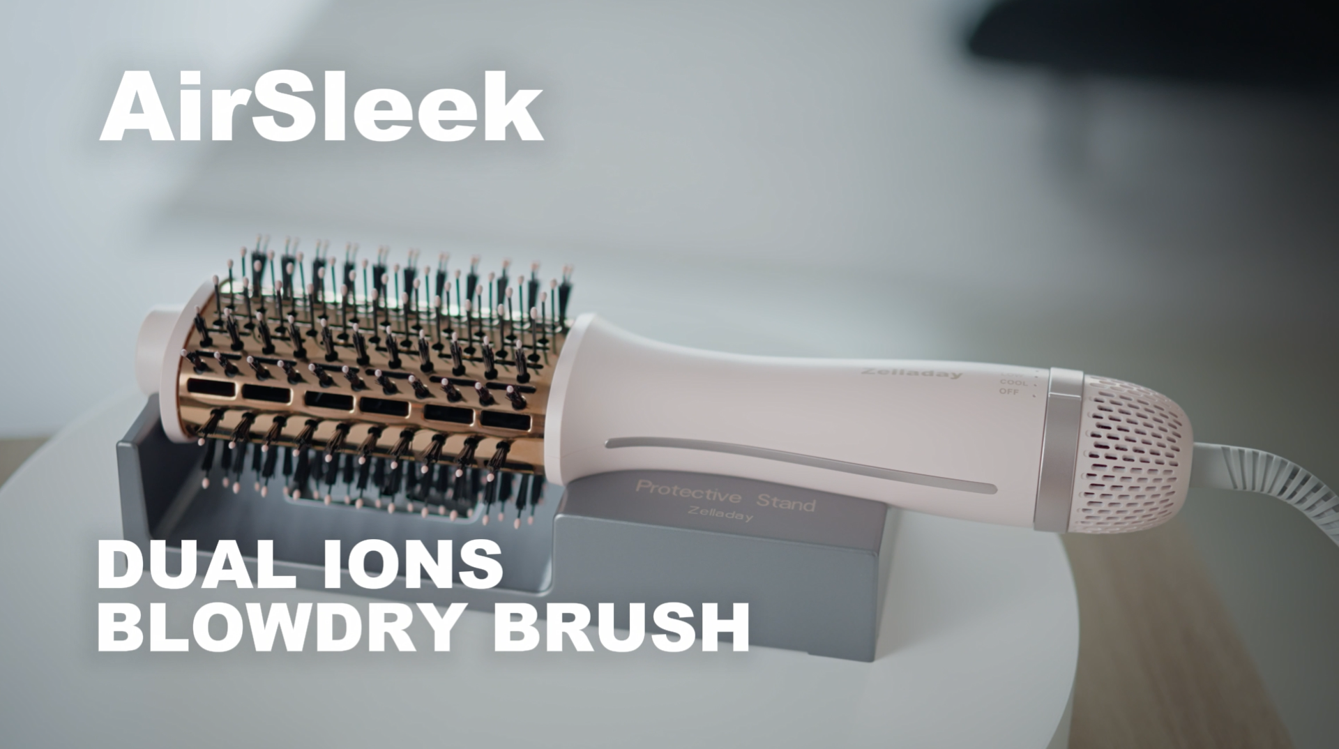 Watch Zelladay Dual Ionic Blow Dryer Brush on Amazon Live